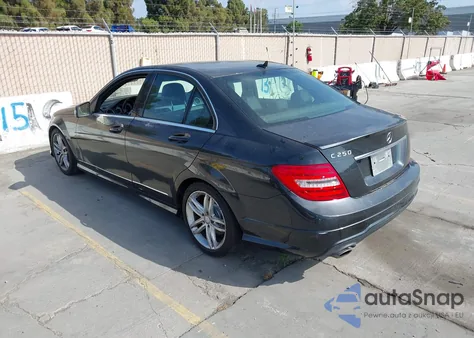 2013 Mercedes-Benz C 250 Luxury/Sport from USA, damaged, VIN WDDGF4HB3DA757393